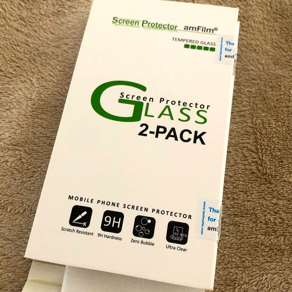 Glass protector for iPhone 8, 7, 6s, 6